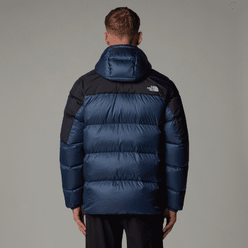 Bunda The North Face DIABLO DOWN HOODIE II Men EIH BARK MIST BLACK HEATHER/TNF BLACK