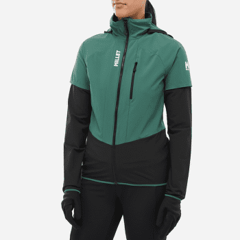 Bunda Millet RUTOR XCS AIR HOODIE Women CORONET BLUE