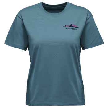 Triko krátký rukáv Black Diamond Mountainscape SS Tee Women Creek Blue