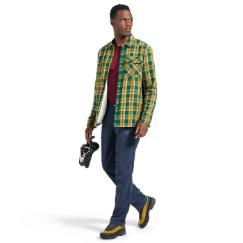 Košile dlouhý rukáv La Sportiva RAMBLER LINED FLANNEL SHIRT MEN Night Sky/Savana