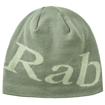 Čiapka Rab Logo Beanie Dark Fig Green/Fig Green