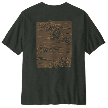 Triko krátký rukáv Patagonia Strataspire Responsibili-Tee Men Old Growth Green