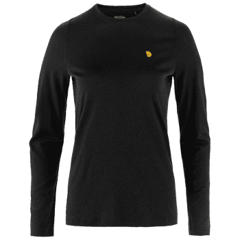 Triko dlouhý rukáv Fjällräven Bergtagen Merino 190 LS Women Black