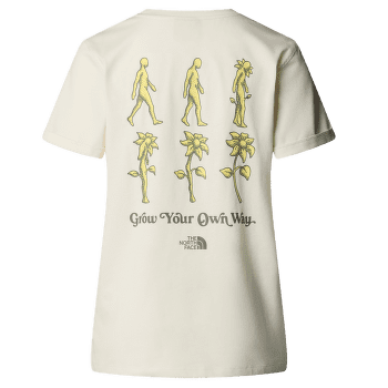 Triko krátký rukáv The North Face CONNECT RELAXED SS TEE-GRAPHIC Women WHITE DUNE