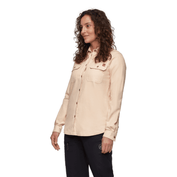 Košile dlouhý rukáv Mammut Tamaro Undyed Longsleeve Shirt Women 7550 light brown (undyed)