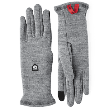 Rukavice Hestra Gravita Merino Liner - 5 finger Grey