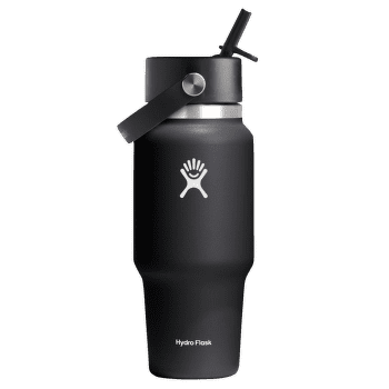 Termoska Hydro Flask 24 OZ WIDE FLEX STRAW TRAVEL BOTTLE 001 Black
