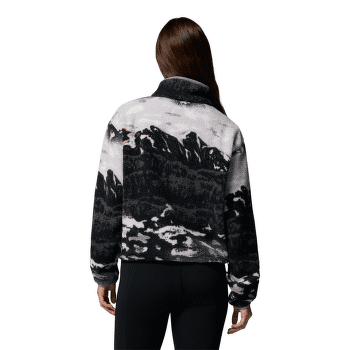 Mikina Columbia Helvetia™ II Printed Cropped Half Snap Women Shale Purple Sisters, Shale Purple 554