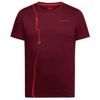 Tričko krátky rukáv La Sportiva ROUTE T-SHIRT Men: Redwood/Mountain Red