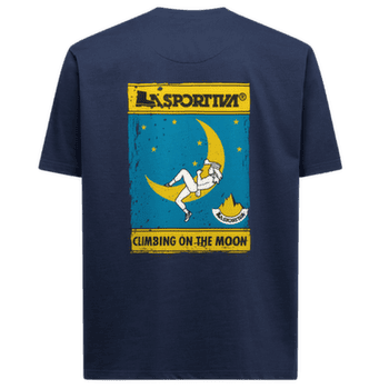 Tričko krátky rukáv La Sportiva MOON CLIMB T-SHIRT Men Night Sky/Chalk