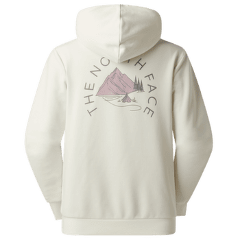 Mikina The North Face Monte Regular Hoodie-Graphic Women WHITE DUNE
