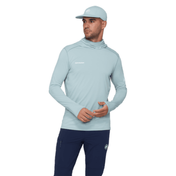 Triko dlouhý rukáv Mammut SELUN FL SUN HOODY MEN nebla