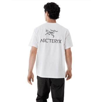 Tričko krátky rukáv Arcteryx Kragg SL Cotton Bird Word SS Men White Light / Black