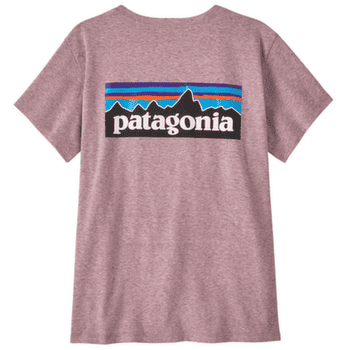 Tričko krátky rukáv Patagonia P-6 Logo Responsibili-Tee Women Quiet Violet