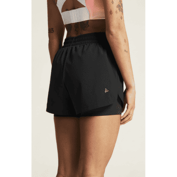 Kraťasy Craft ADV Essence 2 in 1 Shorts 2 Women 999000 Black