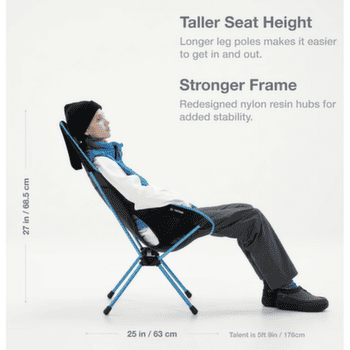 Stolička Helinox Sunset Chair (re) Black