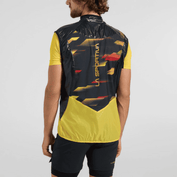 Vesta La Sportiva BLIZZARD WINDBREAKER VEST Men Yellow/Black