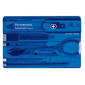 Nůž Victorinox SwissCard (0.7122.T2) Sapphire Translucent
