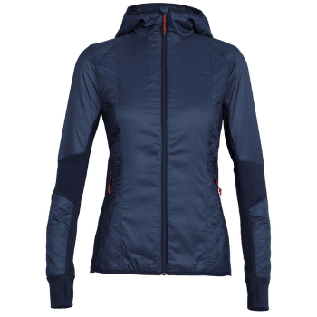Bunda Icebreaker Helix LS Zip Hood Women (103428) Midnight Navy IBANS_01360