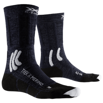 Ponožky X-Bionic Trek X Merino Socks Blue-White