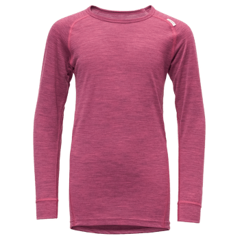 Triko dlouhý rukáv Devold Breeze Junior Shirt (181-276) 175A WATERMELON