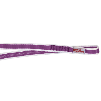 Smyčka Rock Empire Popruhové smyčky otevřené PAD (16 mm) bílo-purpurová