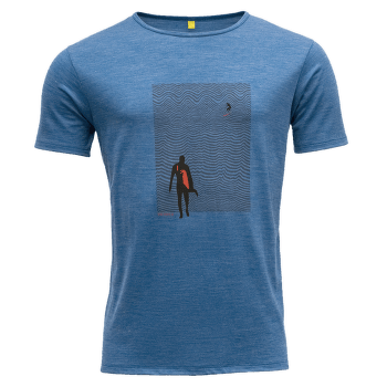 Tričko krátky rukáv Devold Hoddevika Tee Men Skydiver