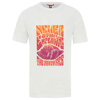 Tričko krátky rukáv The North Face S/S Graphic Tee Men TNF WHITE/FLAME ORANGE
