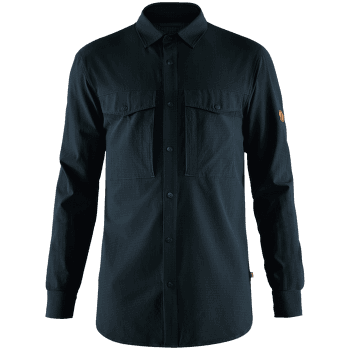 Košeľa dlhý rukáv Fjällräven Abisko Trekking Shirt Men Dark Navy