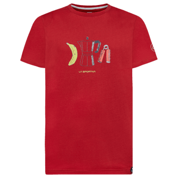 Triko krátký rukáv La Sportiva Breakfast T-Shirt Men Chili