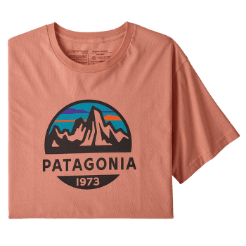 Triko krátký rukáv Patagonia Fitz Roy Scope Organic T-Shirt Men Mellow Melon