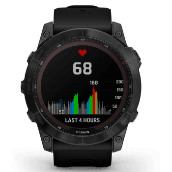 Hodinky Garmin fenix 7X Sapphire Solar Titan Black/Black Band