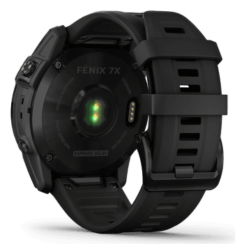 Hodinky Garmin fenix 7X Sapphire Solar Titan Black/Black Band