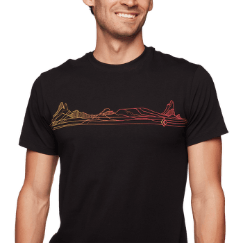 Triko krátký rukáv Black Diamond Desert Lines Tee Men Nickel Heather