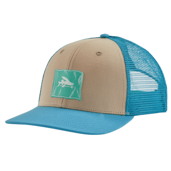 Čepice Patagonia Fly the Flag Label Trucker Hat Oar Tan