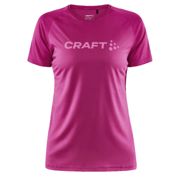 Triko krátký rukáv Craft CORE Unify Logo Women Růžová 486000
