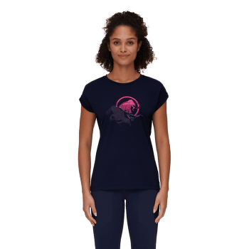 Triko krátký rukáv Mammut Mountain Moench T-Shirt Women marine 5118