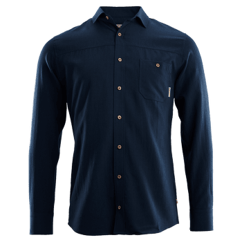 Košeľa dlhý rukáv Aclima LeisureWool Woven Wool Shirt Men Navy Blazer