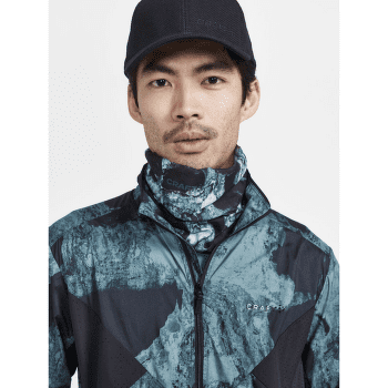 Bunda Craft ADV Essence Wind Jacket Men černá se zelenou
