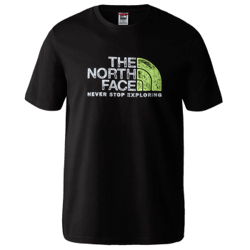 Tričko krátky rukáv The North Face Rust 2 Tee S/S  Men TNF BLACK/LED YELLOW