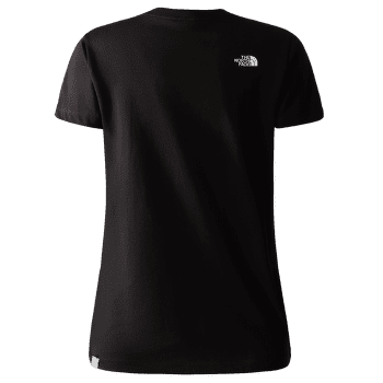 Triko krátký rukáv The North Face Easy S/S Tee TNF BLACK/FIERY RED DIP