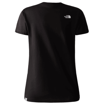 Tričko krátky rukáv The North Face Easy S/S Tee TNF BLACK/FIERY RED DIP