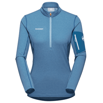 Tričko dlhý rukáv Mammut Aenergy Light ML Half Zip Pull Women cool blue-deep ice 50551