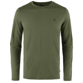 Tričko dlhý rukáv Fjällräven Abisko Wool LS Men Laurel Green