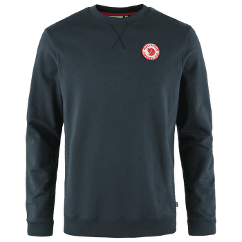 Tričko dlhý rukáv Fjällräven 1960 Logo Badge Sweater Men Dark Navy