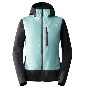 Bunda The North Face DAWN TURN HYBRID VENTRIX MIDLAYER Women ASPHALT GREY/POWDERTEAL