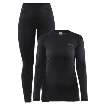 Set Craft Set Core Warm Baselayer Women 999000 Black