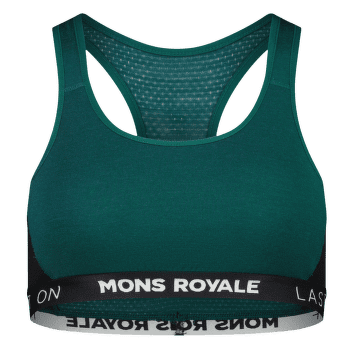 Podprsenka Mons Royale SIERRA SPORTS BRA Evergreen