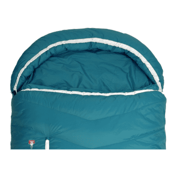 Spacák Grüezi bag Biopod DownWool Subzero Comfort Autumn Blue
