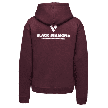 Mikina Black Diamond Equipment for Alpinists Hoody Women Bordeaux